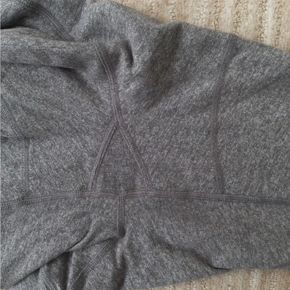 Lululemon True Self Crop II Legging Heathered Slate Size 4 - Picture 11 of 16
